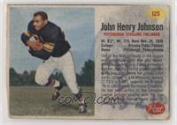 John Henry Johnson [Poor to Fair]