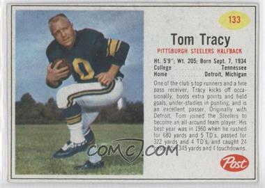 1962 Post - [Base] #133 - Tom Tracy