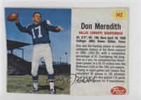 Don Meredith [Poor to Fair]