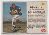 Ollie Matson [COMC RCR Poor]