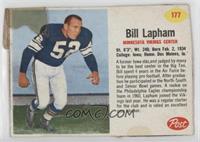 Bill Lapham [Good to VG‑EX]