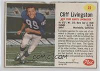 Cliff Livingston [Poor to Fair]