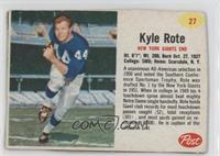 Kyle Rote [Good to VG‑EX]