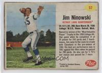 Jim Ninowski (Black Asterisk) [Poor to Fair]