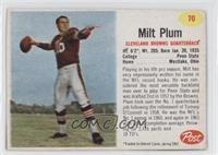 Milt Plum [Authentic]