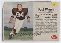 Paul Wiggin [Poor to Fair]