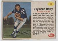 Raymond Berry [Noted]