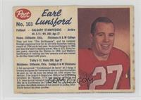 Earl Lunsford (perforated) [Noted]