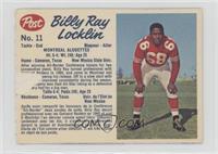 Billy Ray Locklin (perforated) [COMC RCR Poor]