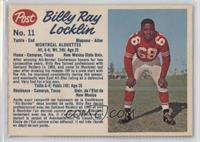 Billy Ray Locklin