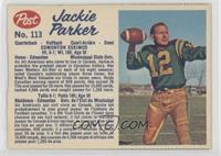 Jackie Parker (hand-cut) [Good to VG‑EX]