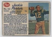 Jackie Parker (hand-cut) [Poor to Fair]