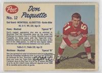 Don Paquette (hand-cut)