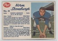 Norm Stoneburgh [Good to VG‑EX]