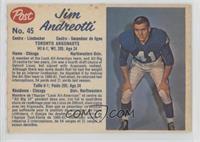 Jim Andreotti (perforated) [Good to VG‑EX]