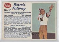 Bernie Faloney (perforated) [Good to VG‑EX]