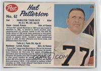 Hal Patterson [Poor to Fair]