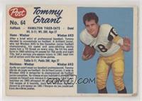 Tommy Grant (perforated) [Poor to Fair]