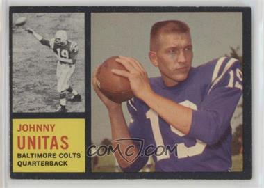 1962 Topps - [Base] #1 - Johnny Unitas