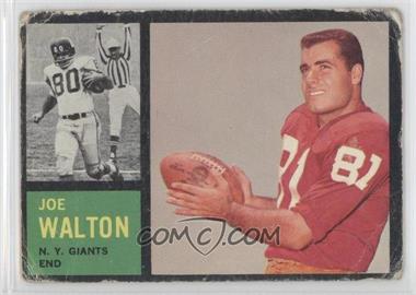 1962 Topps - [Base] #103 - Joe Walton [COMC RCR Poor]