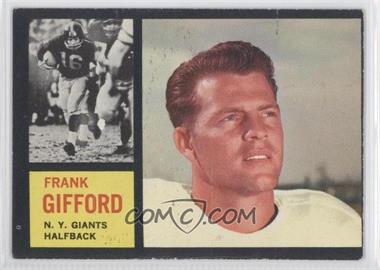 1962 Topps - [Base] #104 - Frank Gifford [Good to VG‑EX]