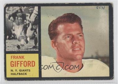 1962 Topps - [Base] #104 - Frank Gifford [Poor to Fair]