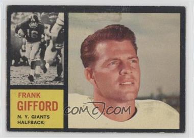 1962 Topps - [Base] #104 - Frank Gifford [Poor to Fair]