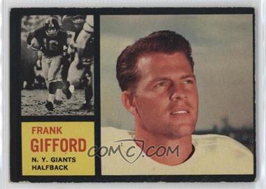 1962 Topps - [Base] #104 - Frank Gifford
