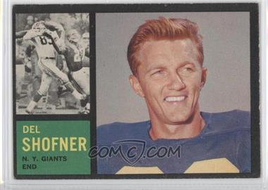 1962 Topps - [Base] #106 - Del Shofner [Noted]