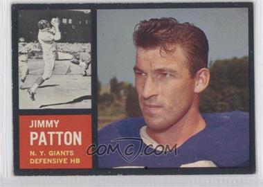 1962 Topps - [Base] #112 - Jimmy Patton