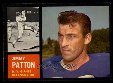 1962 Topps - [Base] #112 - Jimmy Patton [EX MT]