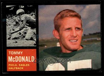 1962 Topps - [Base] #116 - Tommy McDonald [VG]