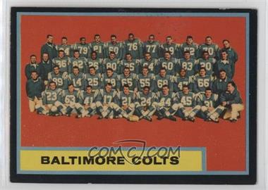 1962 Topps - [Base] #12 - Baltimore Colts Team