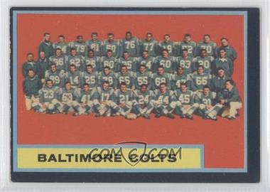 1962 Topps - [Base] #12 - Baltimore Colts Team