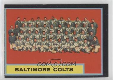 1962 Topps - [Base] #12 - Baltimore Colts Team