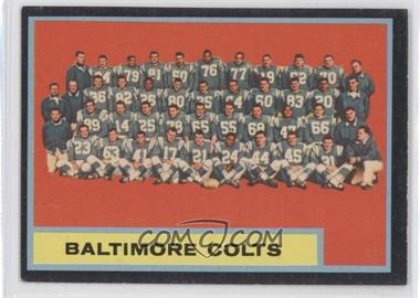 1962 Topps - [Base] #12 - Baltimore Colts Team