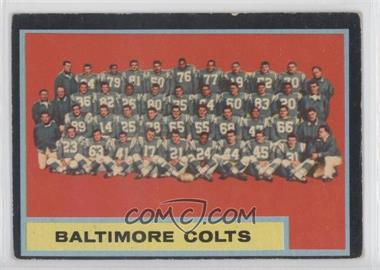 1962 Topps - [Base] #12 - Baltimore Colts Team