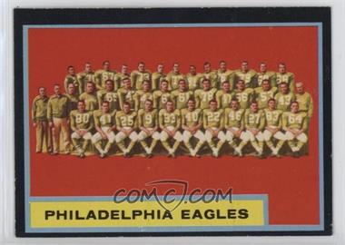 1962 Topps - [Base] #126 - Philadelphia Eagles