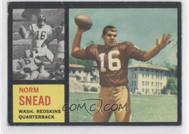 1962 Topps - [Base] #164 - Norm Snead [Good to VG‑EX]
