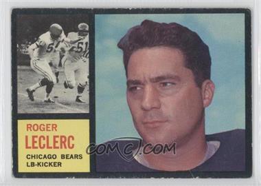 1962 Topps - [Base] #19 - Roger LeClerc [Good to VG‑EX]