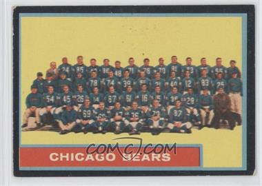 1962 Topps - [Base] #25 - Chicago Bears Team [Good to VG‑EX]