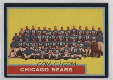1962 Topps - [Base] #25 - Chicago Bears Team