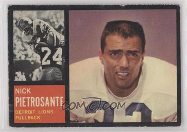 1962 Topps - [Base] #52 - Nick Pietrosante