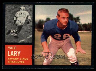 1962 Topps - [Base] #56 - Yale Lary [NM]