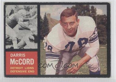 1962 Topps - [Base] #57 - Darris McCord [Good to VG‑EX]