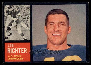 1962 Topps - [Base] #86 - Les Richter [VG EX]