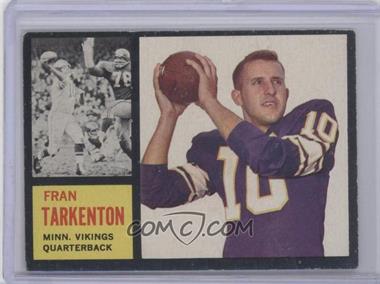 1962 Topps - [Base] #90 - Fran Tarkenton [Good to VG‑EX]