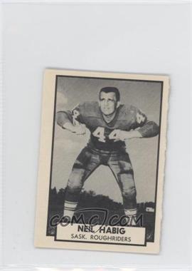 1962 Topps CFL - [Base] #125 - Neil Habig