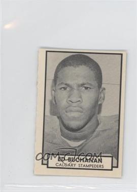 1962 Topps CFL - [Base] #21 - Ed Buchanan