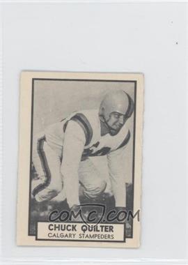 1962 Topps CFL - [Base] #32 - Charley Quilter